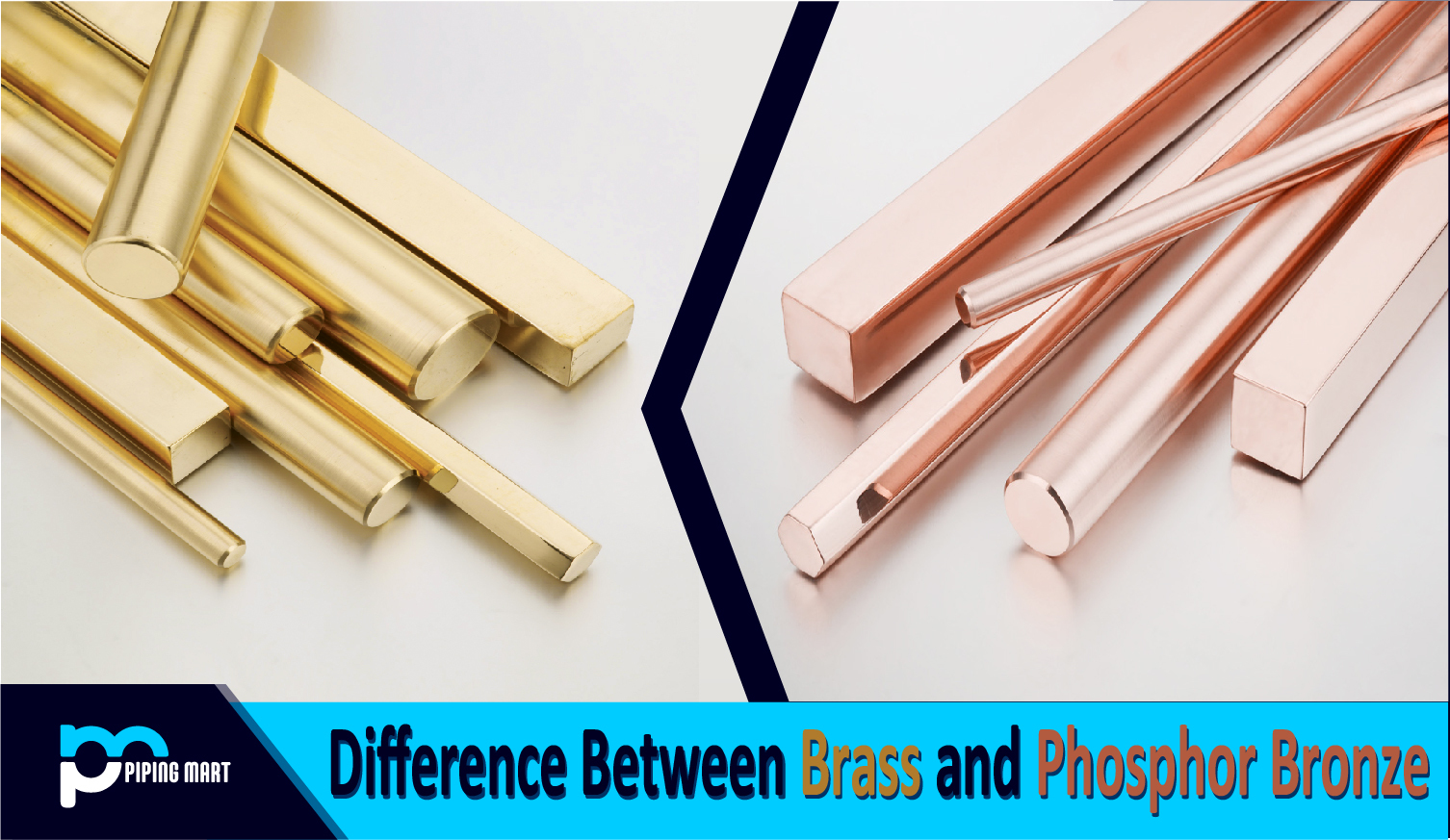 between Brass and Phosphor Bronze