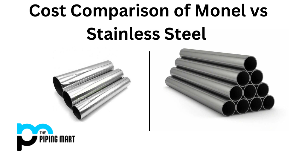 cost of monel vs stainless steel