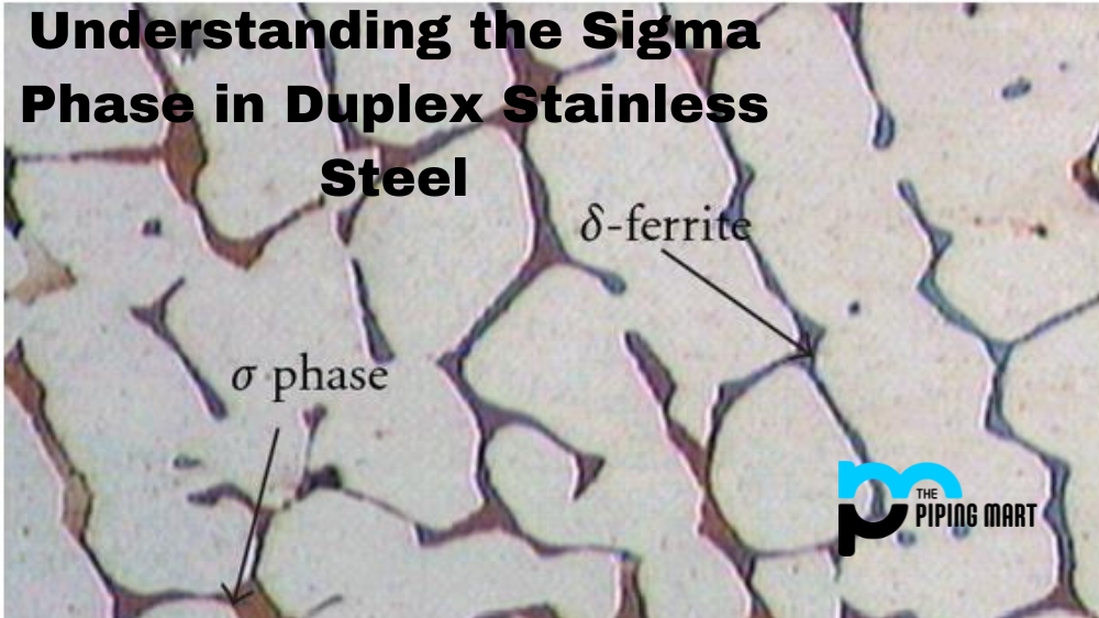 sigma phase in duplex stainless steel