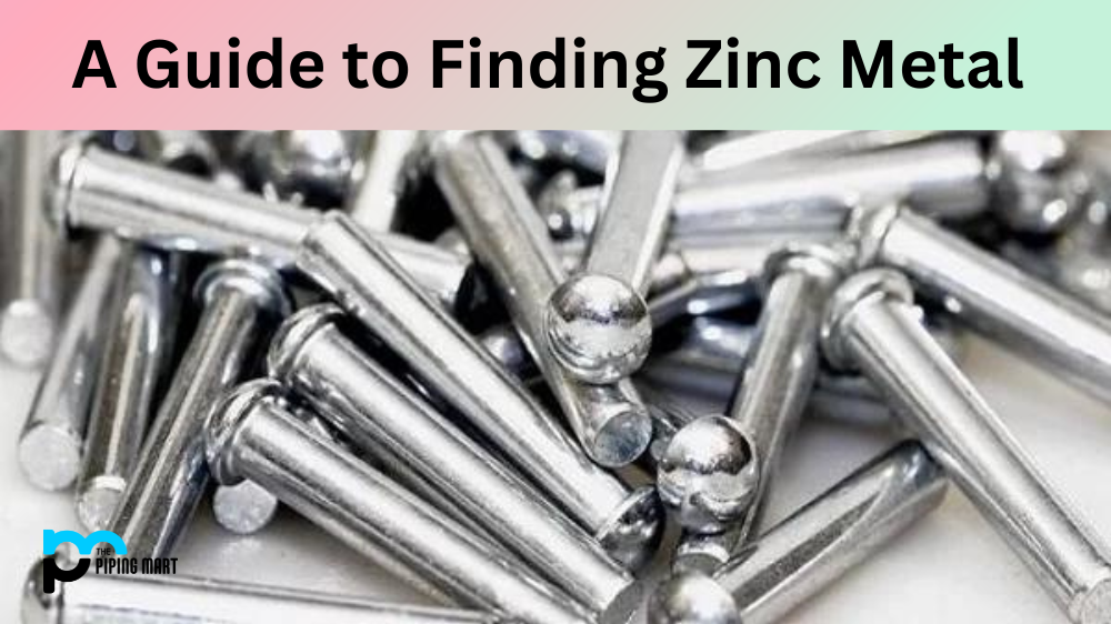 A Guide to Finding Zinc Metal