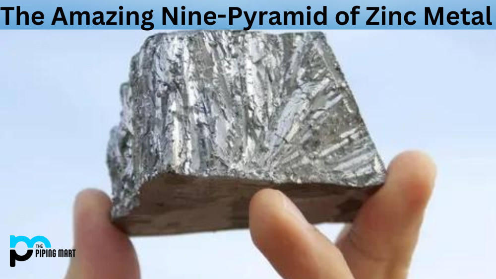 Zinc Metal Nine Pyramid