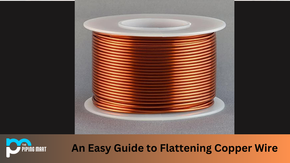 Flattening Copper Wire