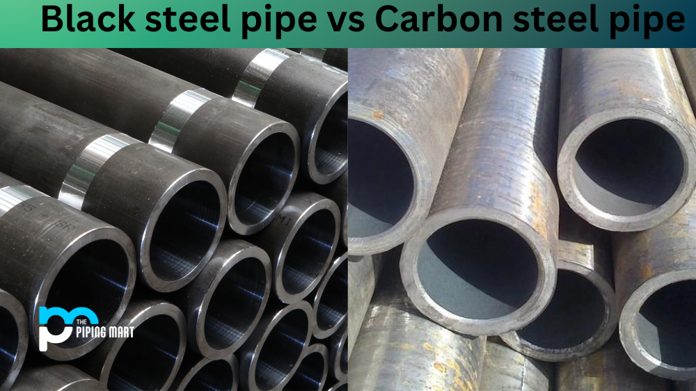 Black Steel vs. Carbon Steel: What's the Difference