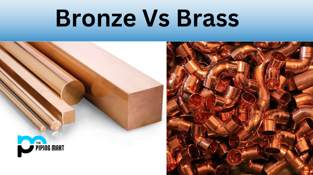 difference between bronze and brass