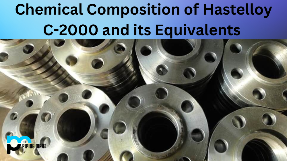 Chemical Composition of Hastelloy C-2000 and its Equivalents