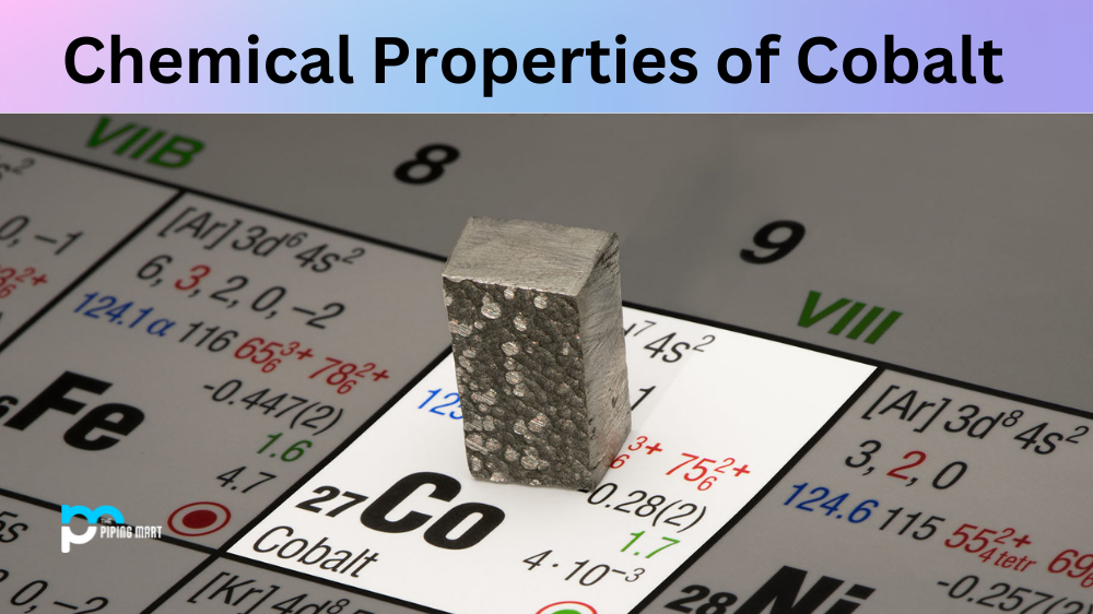 chemical properties of cobalt