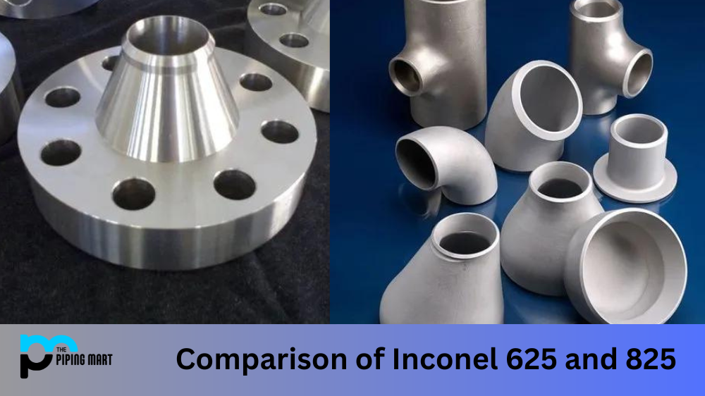 Inconel 625 vs 825