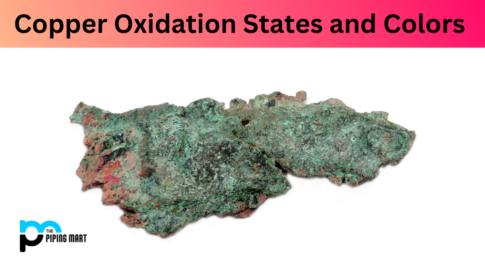 Copper Oxidation States and Colors