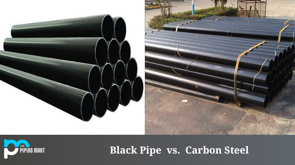 Black Pipe vs Carbon Steel