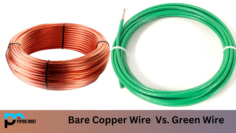 Bare Copper Wire vs Green Wire