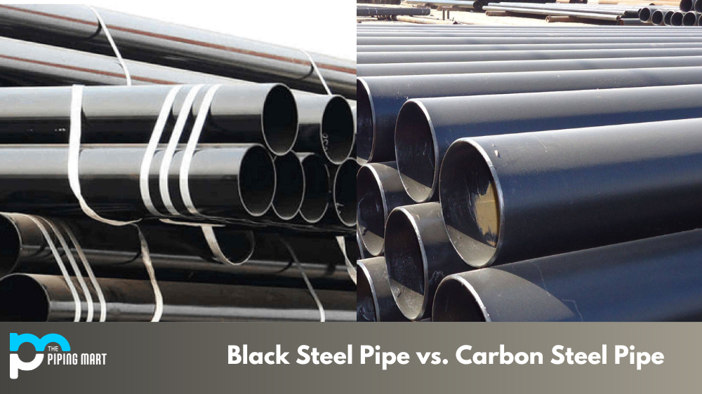 Black Steel Pipe vs. Carbon Steel Pipe