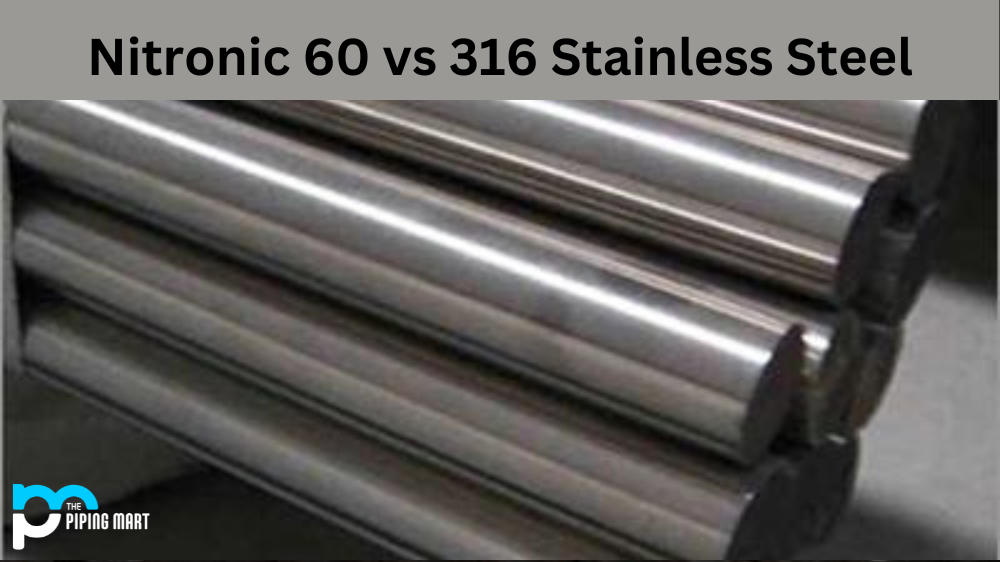 Nitronic 60 vs. 316 Stainless Steel