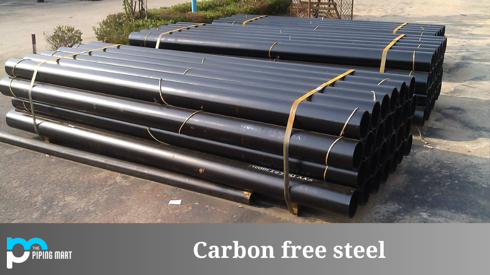 Carbon free steel