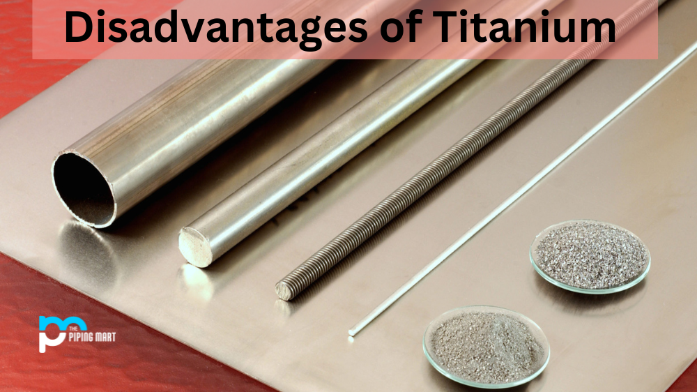 disadvantages of titaniu