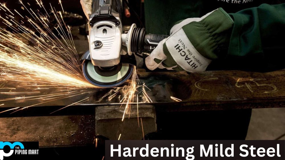 Harding mild steel