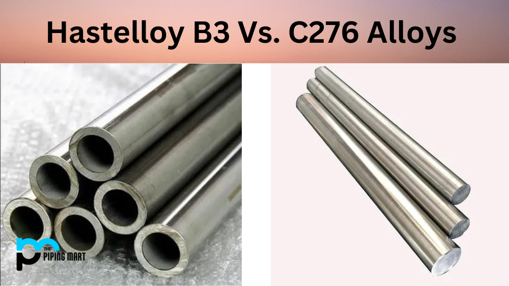 Hastelloy B3 and C276 Alloys