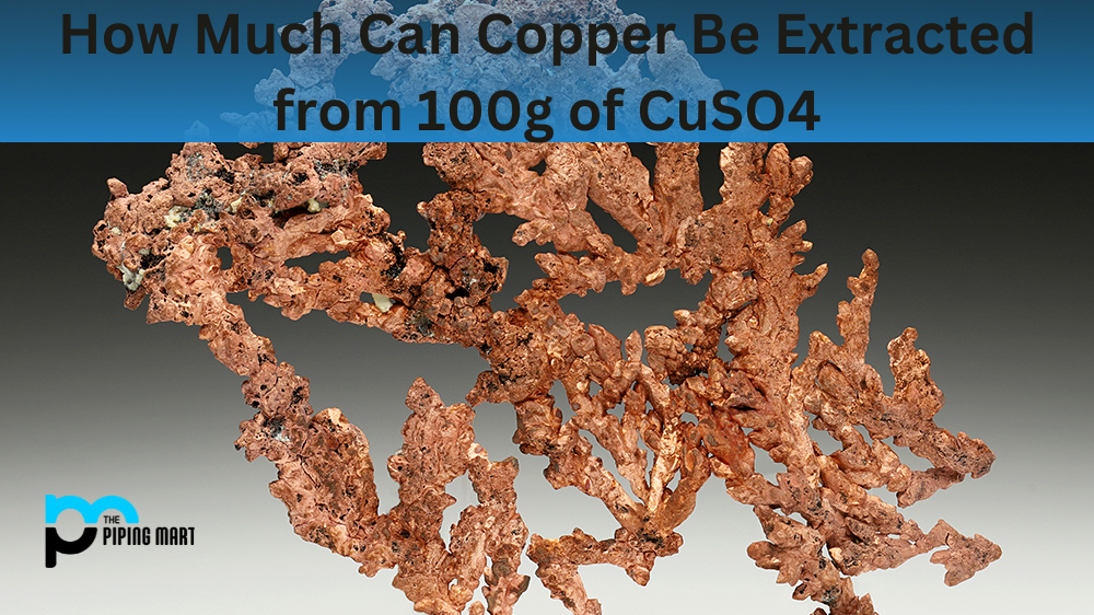 How Much Can Copper Be Extracted from 100g of CuSO4