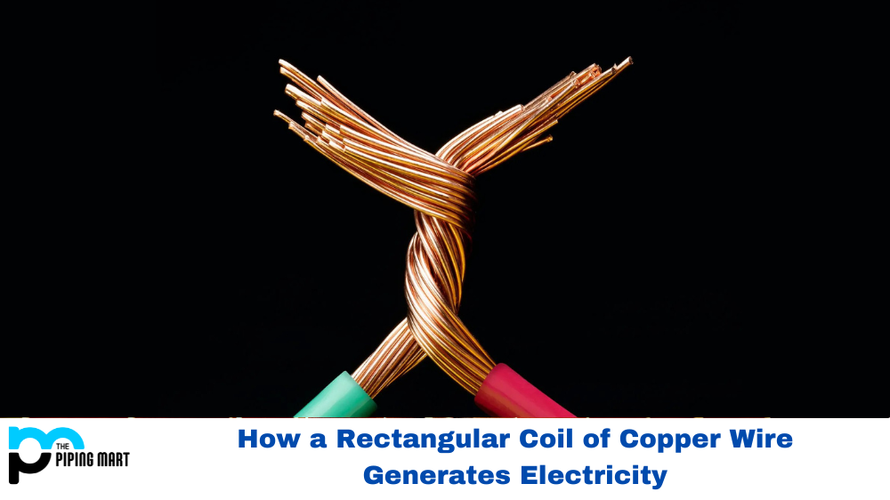 How a Rectangular Coil of Copper Wire Generates Electricity