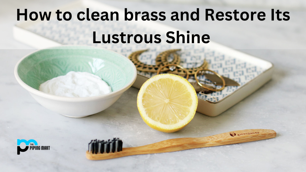 how to clean brass