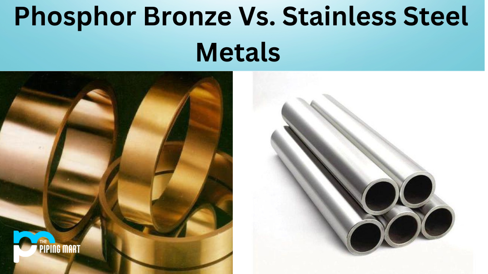 Phosphor Bronze and Stainless Steel Metals