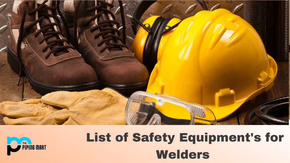 Safety Equipment's for Welders