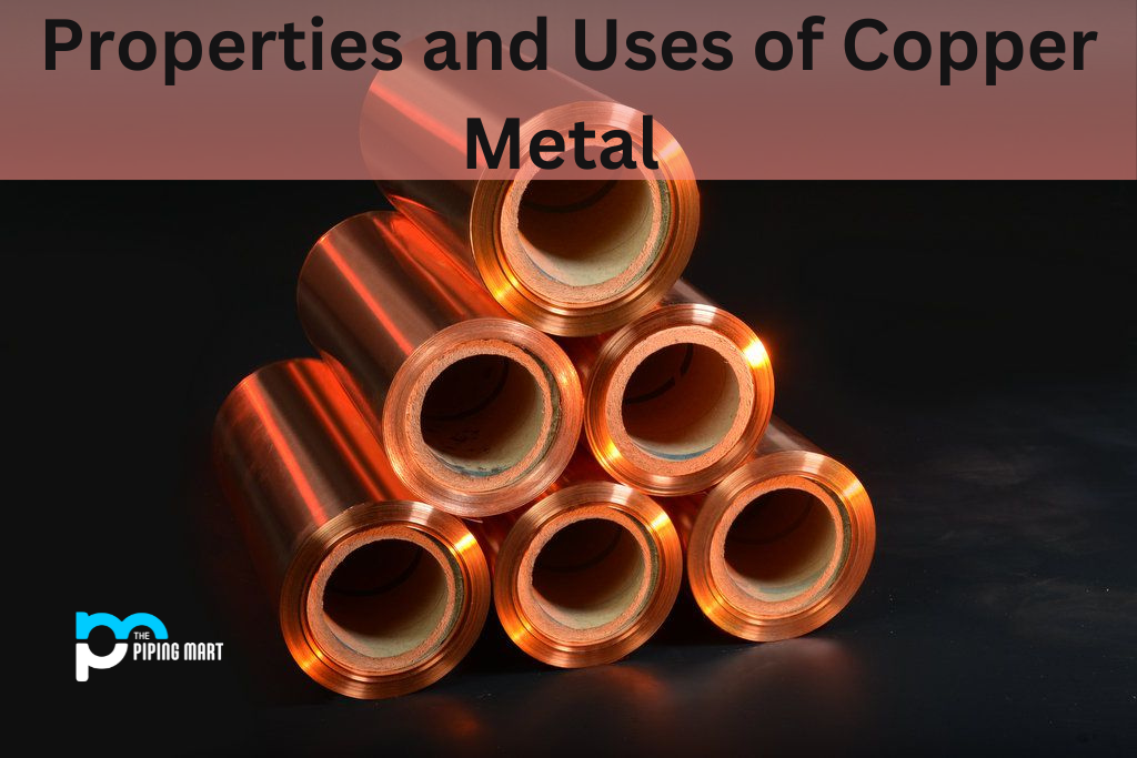 uses and properties of copper metal