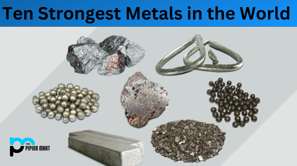 The Ten Strongest Metals in the World 