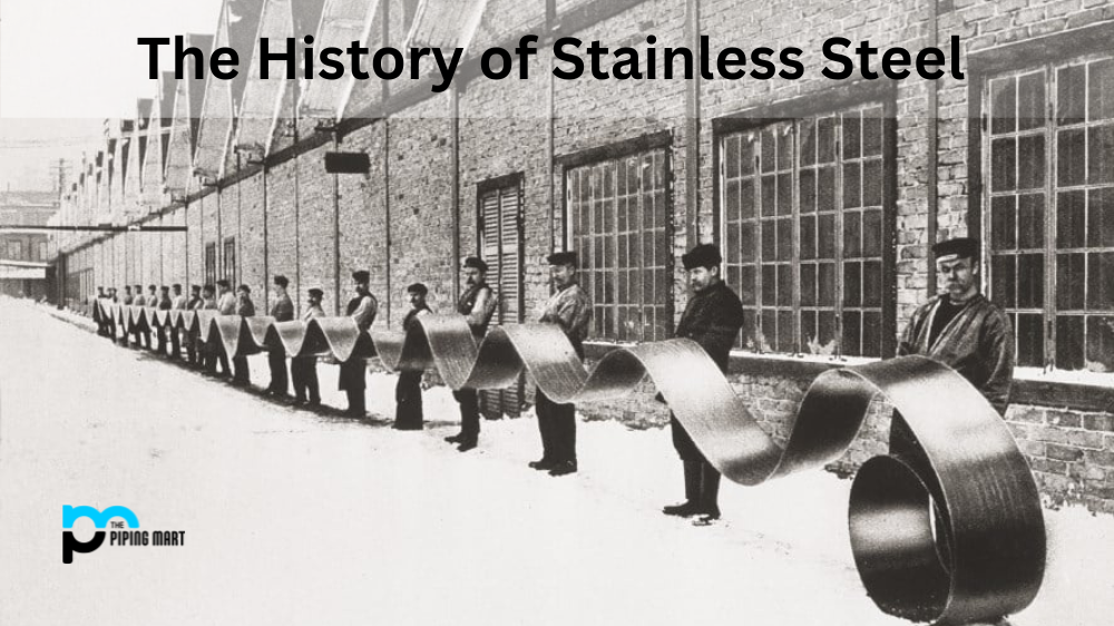who discovered stainless steel