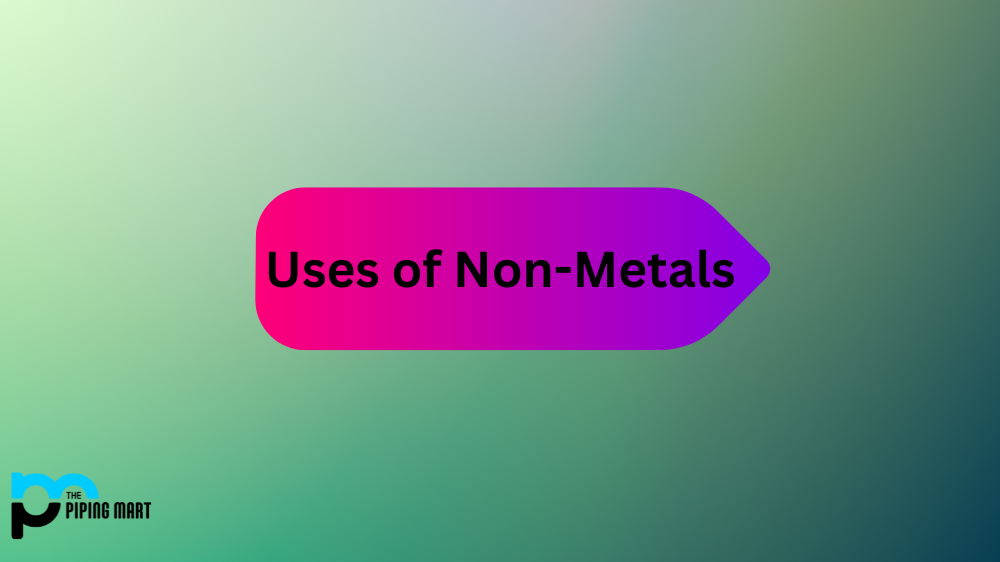 10 Uses of Non Metal