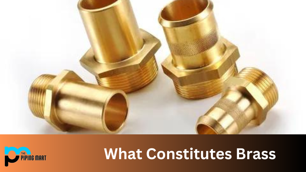 What are the constituents of brass?