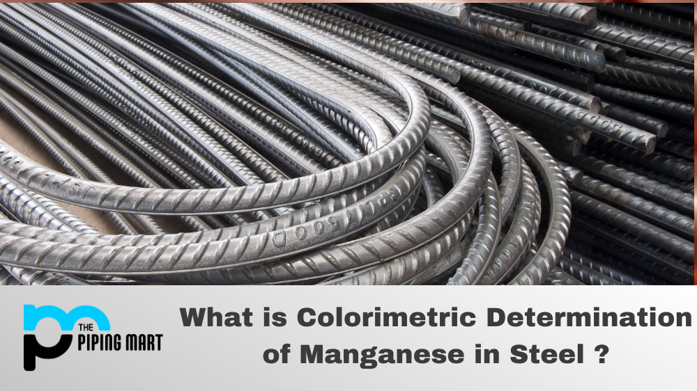 Colorimetric Determination of Manganese in Steel