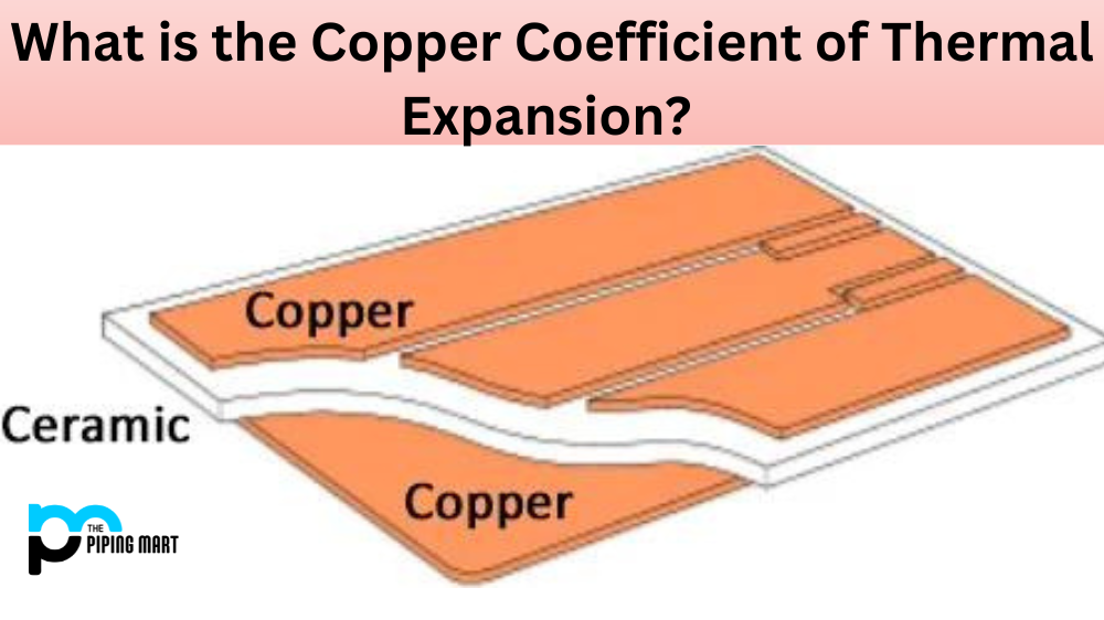 Kriger vogn Krydderi What is the Copper Coefficient of Thermal Expansion?