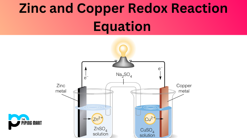 Zinc and Copper Redox Reaction Equation