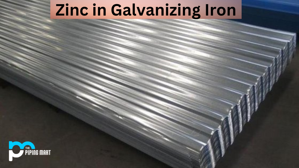 Zinc in Galvanizing Iron