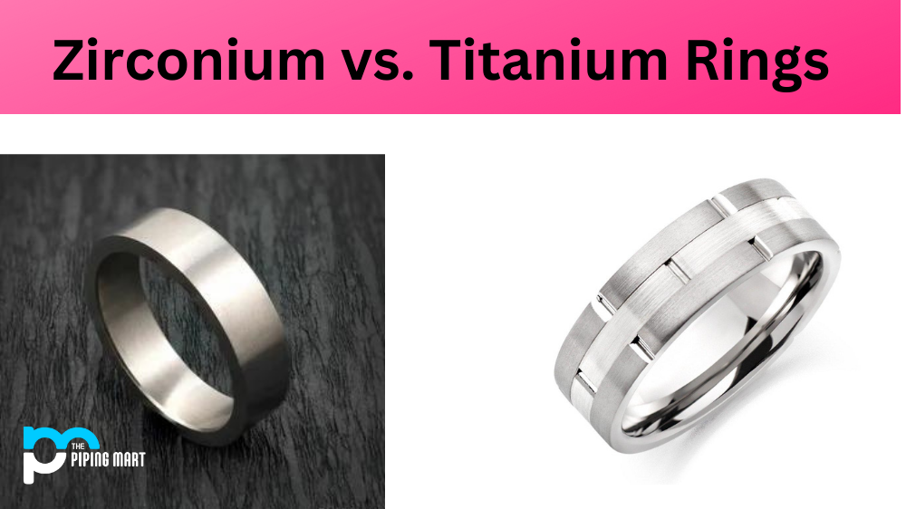 Zirconium vs. Titanium rings