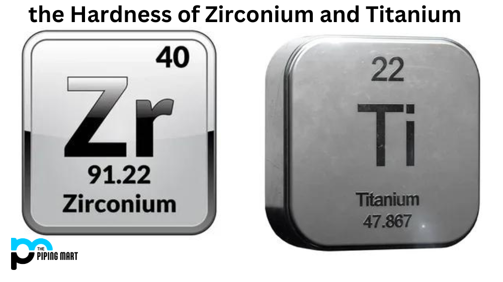 Hardness of Zirconium and Titanium