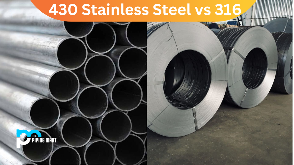 430 Stainless Steel vs 316