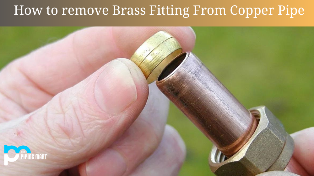 Brass Fitting From Copper Pipe