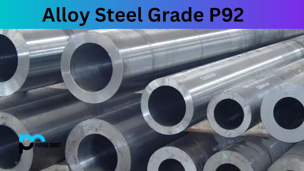 Alloy steel grade P92