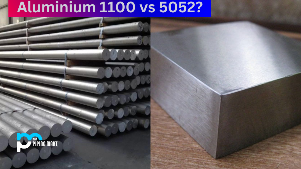 Aluminium 1100 vs 5052