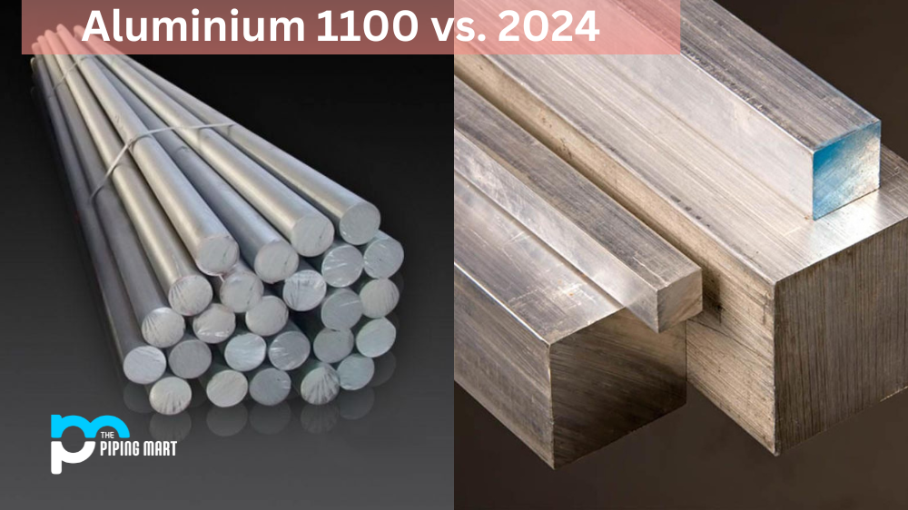 Aluminium 1100 vs. 2024