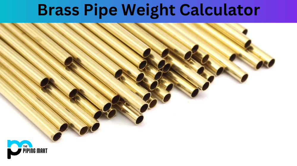 Brass Pipe Weight Calculator
