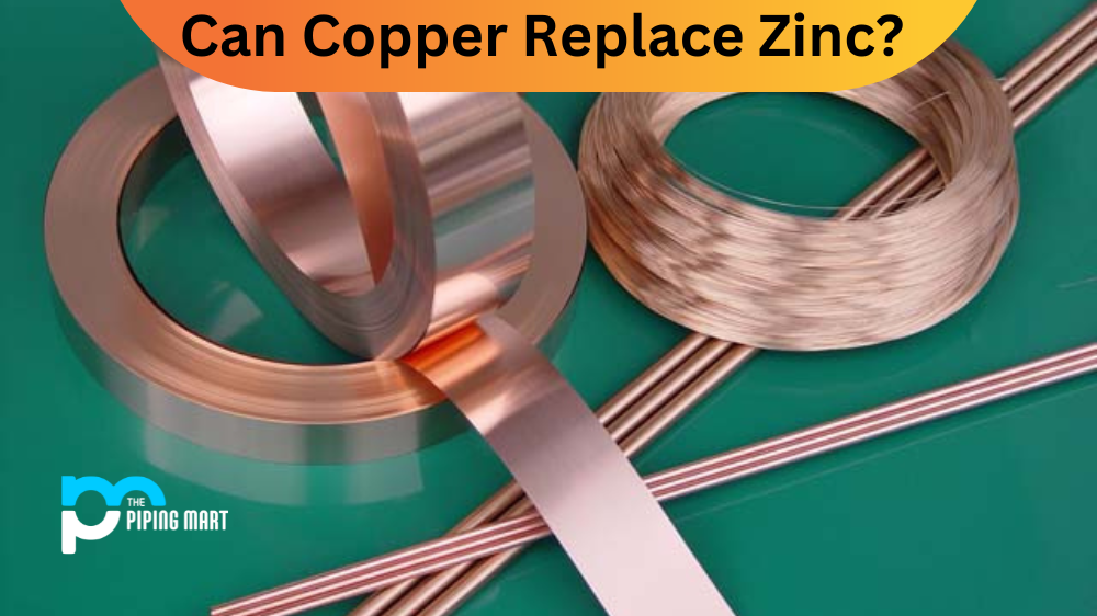 copper displace zinc
