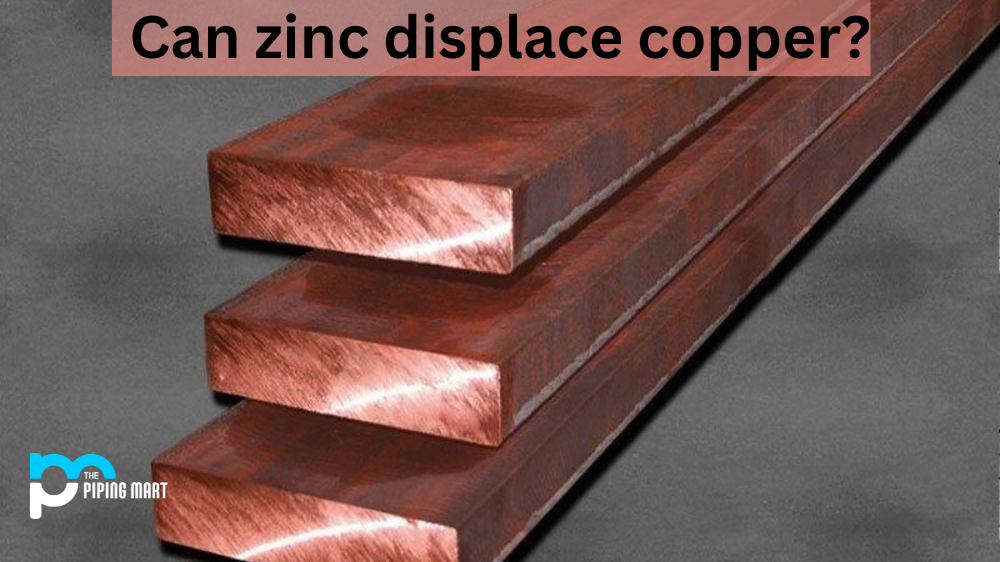Zinc displace copper
