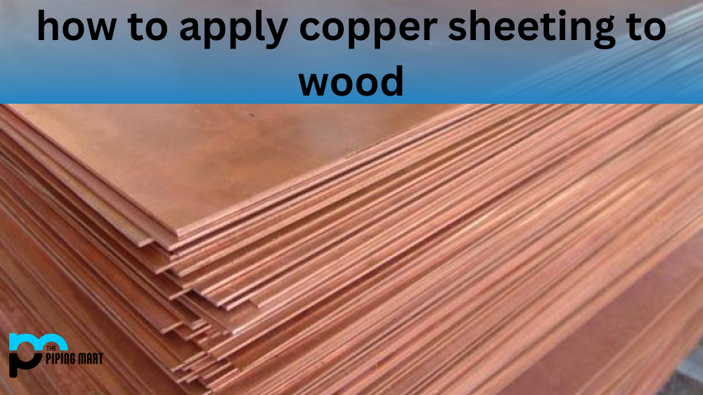 Copper Sheeting to Wood