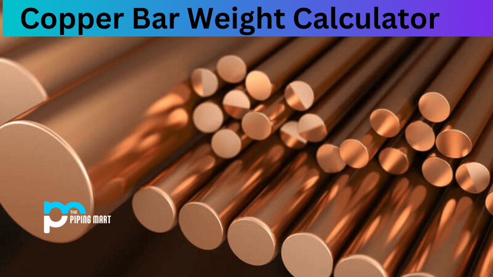 Copper Bar Weight Calculator