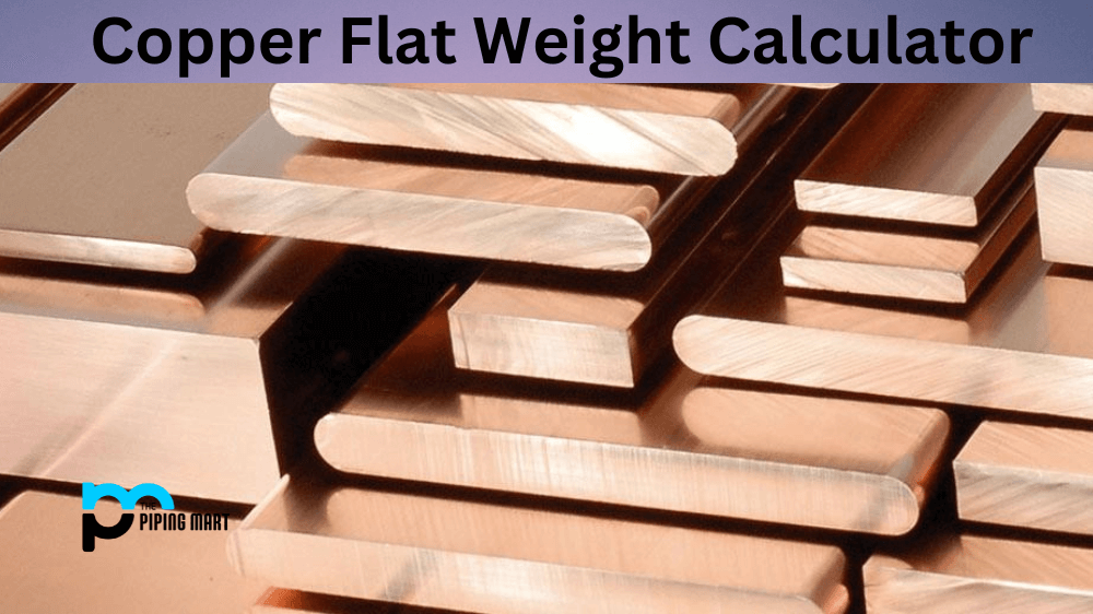 Copper Flat Weight Calculator