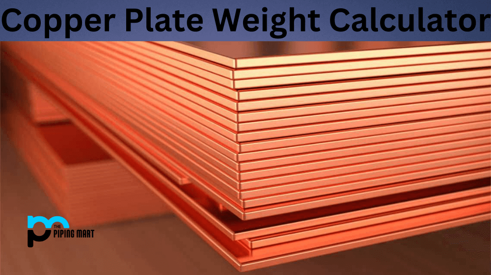 Copper Plate Weight Calculator