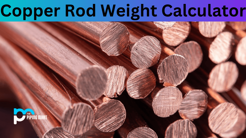 Copper Rod Weight Calculator