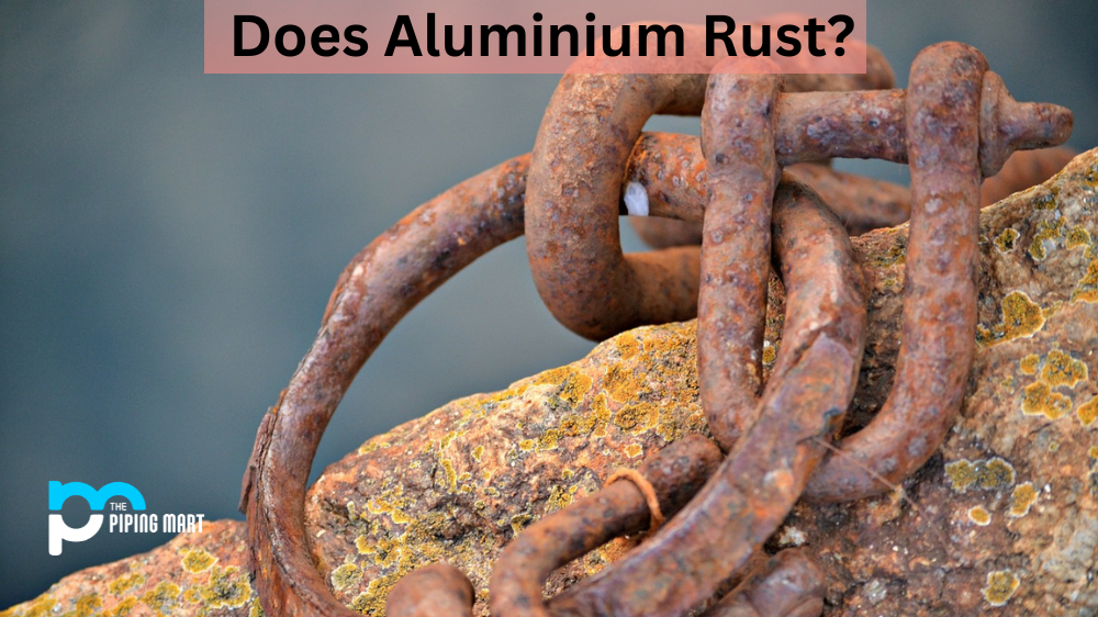 does aluminium rust in water